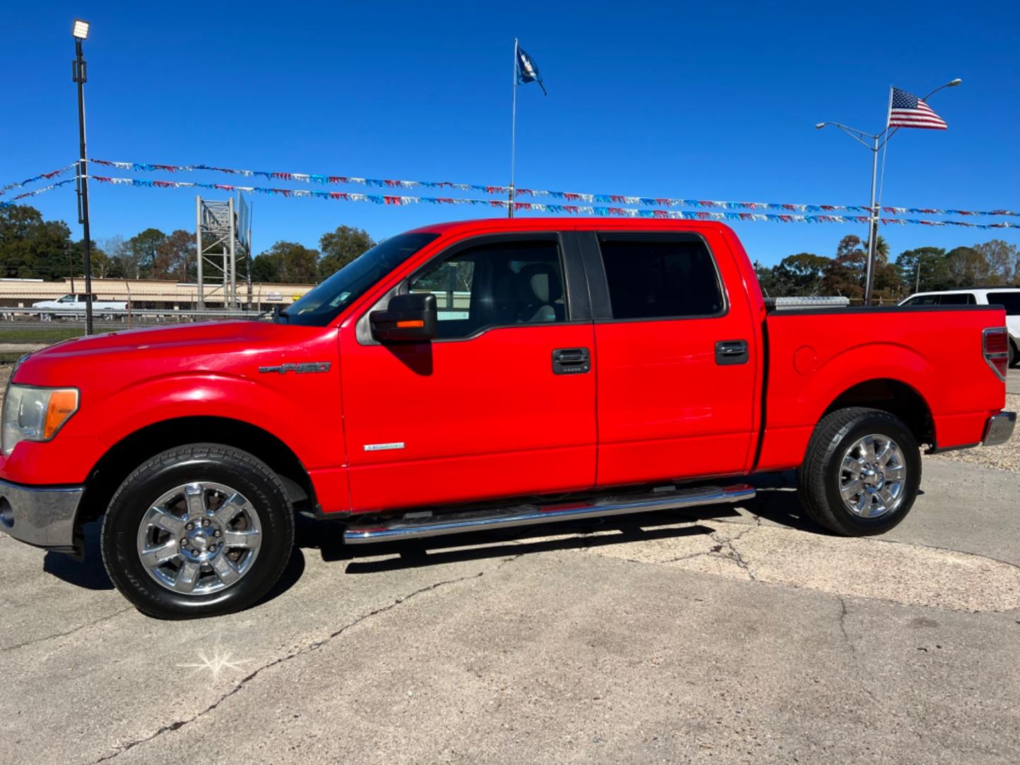 2013 Red /Gray Ford F-150 XLT (1FTFW1CT2DF) with an 3.5 V6 EcoBoost engine, Automatic transmission, located at 4520 Airline Hwy, Baton Rouge, LA, 70805, (225) 357-1497, 30.509325, -91.145432 - 2013 Ford SuperCrew XLT 211K Miles, 3.5 V6 EcoBoost, Power Windows, Locks, Mirrors & Seat, Cold A/C, Tow Pkg. NO IN HOUSE FINANCING. FOR INFO PLEASE CONTACT JEFF AT 225 357-1497 CHECK OUT OUR A+ RATING WITH THE BETTER BUSINESS BUREAU WE HAVE BEEN A FAMILY OWNED AND OPERATED BUSINESS AT THE SAME LOCA - Photo#1